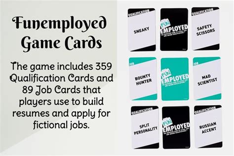 ¡Funemployed: Un juego de cartas hilarante para explorar las profesiones más peculiares!